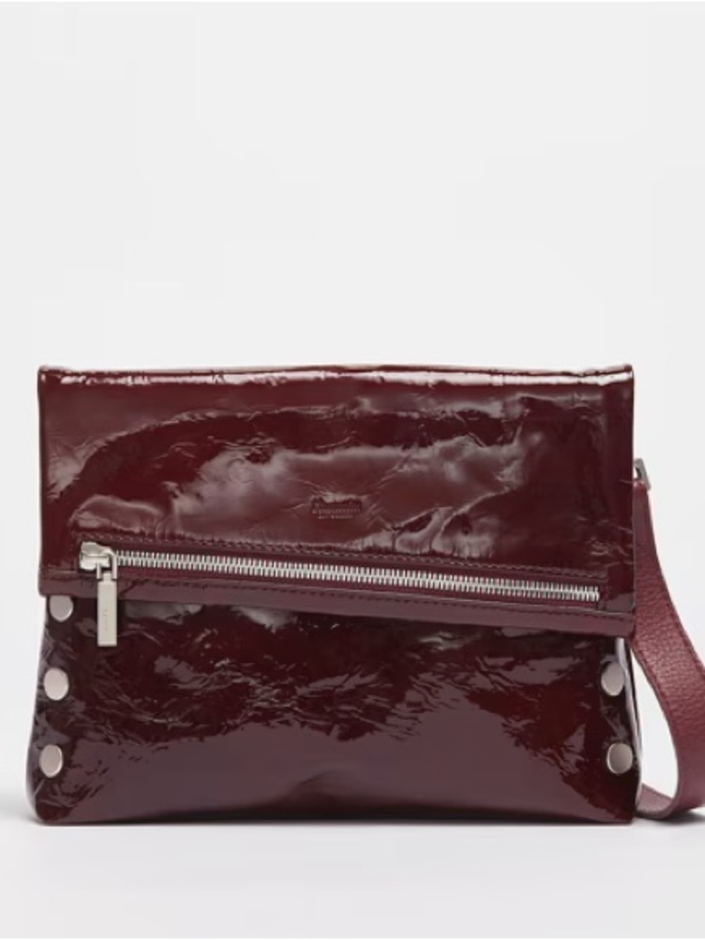 HAMMITT NWT VIP Med LIMITED EDITION Blackberry Plum Patent Leather NEW HTF RARE